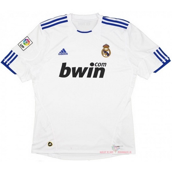 Maillot Om Pas Cher adidas Domicile Maillot Real Madrid Rétro 2010 2011 Blanc